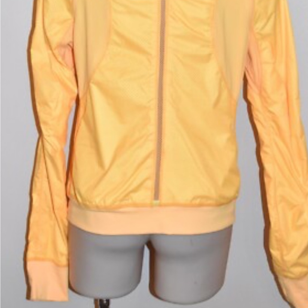 Lululemon Athletica yellow Reversible Bomber Jacket